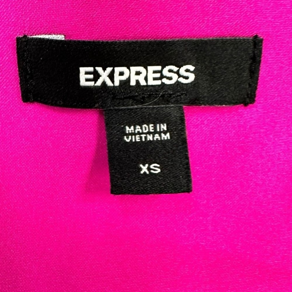 EXPRESS Printed Square Neck Cropped Tank SZ XS Colorful. Hippie Groovy - Picture 3 of 10